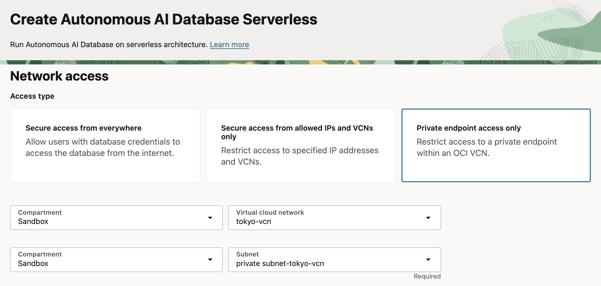 ADB Private Endpoint